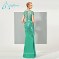 Button Satin Sheath Lace Sexy Evening Dress Patterns